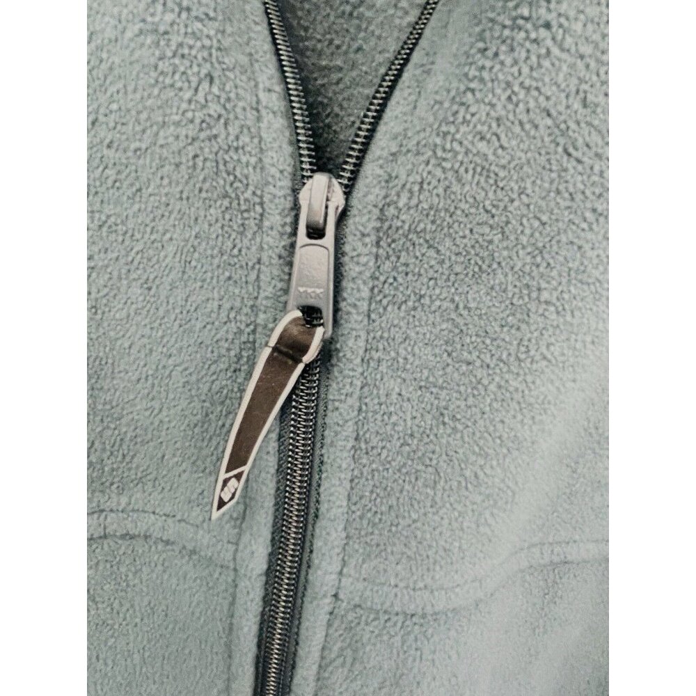 Columbia Men's XXL Long Sleeve Full Zip Up Mock Neck Jacket Green - Picture 12 of 16